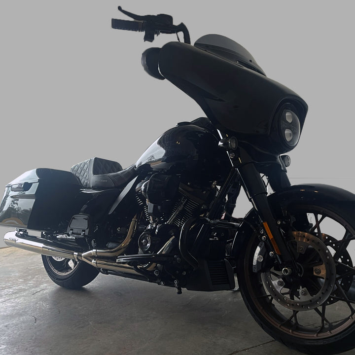 Full Length Harley Bagger Slip On 2.25" Muffler