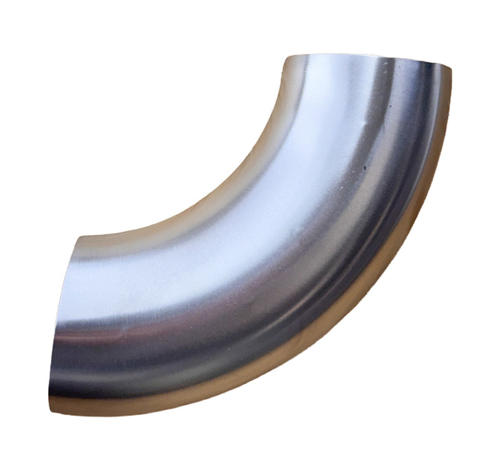 5" / 45 Degree Curved Stainless Steel Heat Shields