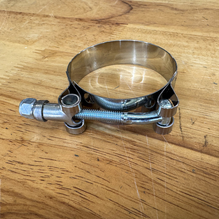 Stainless Steel Muffler Clamp – 2.25" Stealth Exhaust Replacement