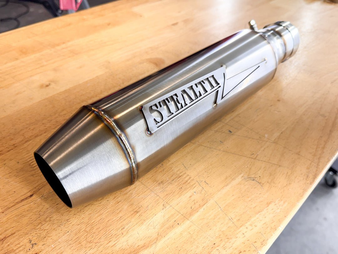 Burner Bolt 2.25" Slip On Muffler