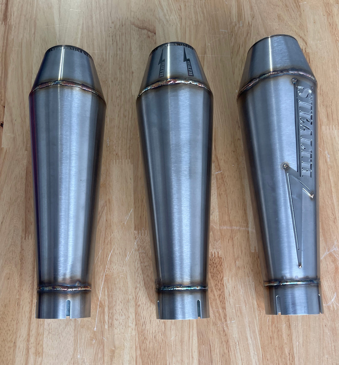 Reverse Cone Slip-On Muffler