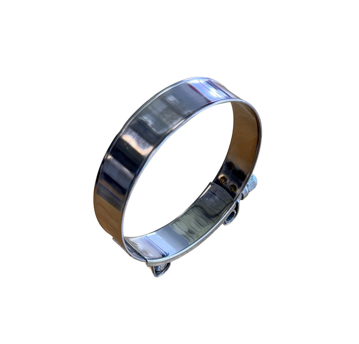 Stainless Steel Muffler Clamp – 3.25" Stealth Nightster Slip-On Replacement