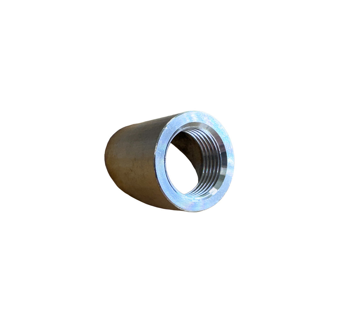 Stainless Steel O2 Sensor Weld Bung 45° Cut M18x1.5