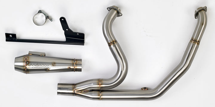Harley Dyna exhaust system 1996–2005 by Stealth Pipes – American-made stainless performance upgrade